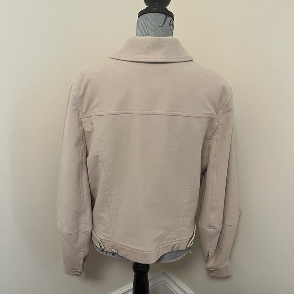 Ted Baker Light Brown Sofea Cropped Jacket with Balloon Sleeves, Size L - Picture 11 of 16